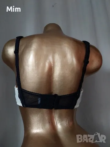 Aubade 75 E Бял дантелен сутиен , снимка 7 - Бельо - 47309735