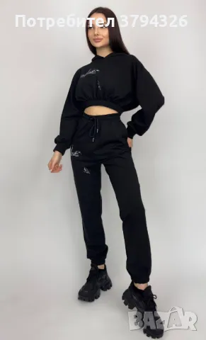 Дамски комплект горнище и долнище  COCO BIANCA Penguins , снимка 4 - Комплекти - 47306122