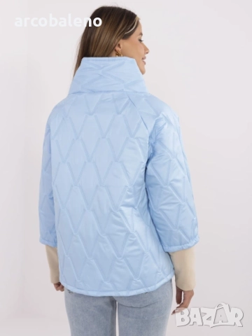 Дамско ватирано яке с дълги маншети, 3цвята , снимка 3 - Якета - 51827433