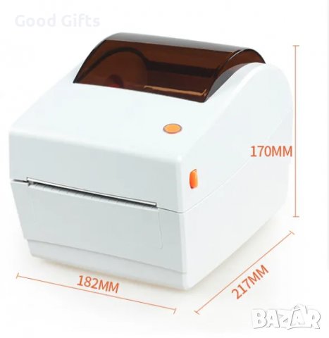 Безжичен Лейбъл принтер USB Bluetooth Printer label за товарителници, снимка 4 - Принтери, копири, скенери - 40165860