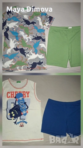 Benetton пижами 2бр. 