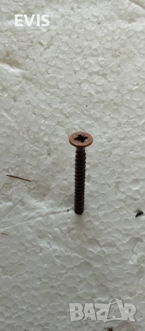 Винтове за дърво 3x30 мм – бронзирани, снимка 3 - Железария - 51431544