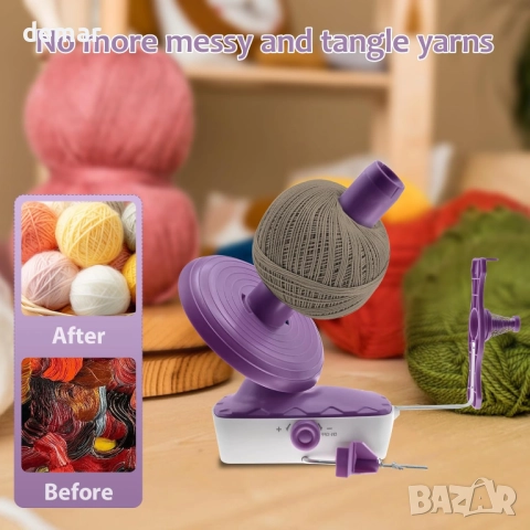 Електрическа навиваща машина за прежда с двойна пружина JAOGAUS, снимка 4 - Други стоки за дома - 51757038