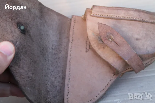 Кобур от естествена кожа ''Walther Luger'' , снимка 9 - Антикварни и старинни предмети - 48942766