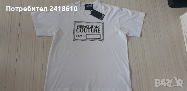 Versace Jeans Couture Cotton Regular Fit Mens Size XL НОВО! ОРИГИНАЛ! Мъжка Тениска!, снимка 10 - Тениски - 53904574
