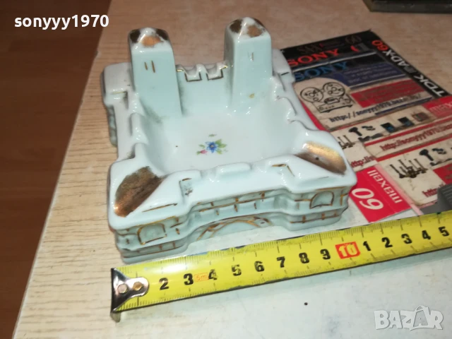 ПЕПЕЛНИК-ПОРЦЕЛАН КРЕПОСТ С МАРКИРОВКА 2207250948LCHERY, снимка 15 - Антикварни и старинни предмети - 51100650