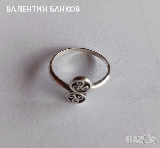 Сребърни дамски пръстени, снимка 16 - Пръстени - 43151505