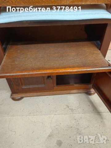 Дъбов TV шкаф на 65 г., снимка 3 - Шкафове - 53938792