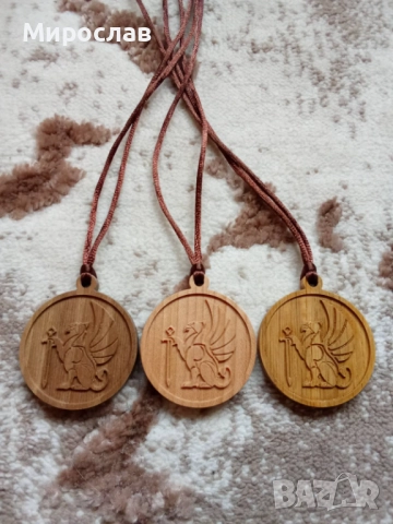 Дървени медальони-2лв/бр., снимка 3 - Сувенири от дърво - 52864794