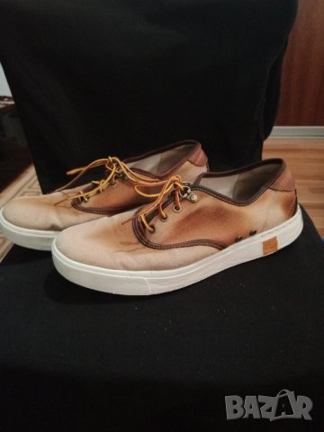 Timberland Amherst Canvas Oxford Brown, снимка 3 - Маратонки - 31089503