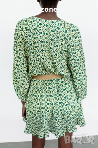 Ефирна къса разкроена рокля, снимка 4 - Рокли - 54177810