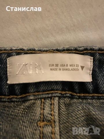 дънки за момиче Zara, снимка 3 - Дънки - 55994143
