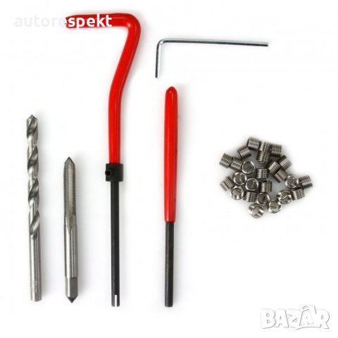 Комплект за възстановяване на резби 131-части, снимка 3 - Други инструменти - 42919449