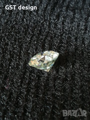 Спешно Уникален ТОП 4+ карата Мойсанит диамант Moissanite два Diamond IF/F-G Ледено бяло, снимка 6 - Други - 34528670