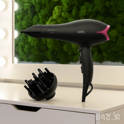 Сешоар Solac Expert, 2400 Pro-Ion