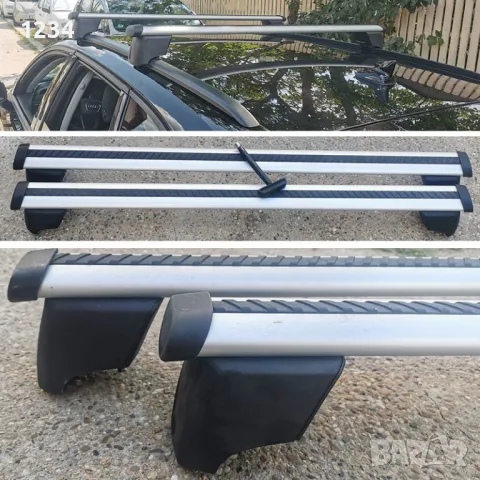 НОВИ оригинални алуминиеви напречни греди за AUDI A3 рейки багажник , снимка 8 - Аксесоари и консумативи - 48622692