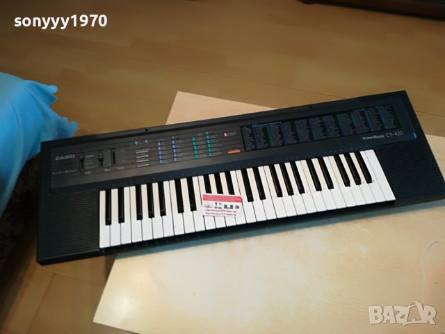 CASIO CT-420 MADE IN JAPAN-SWISS 1204221705, снимка 3 - Синтезатори - 36434791