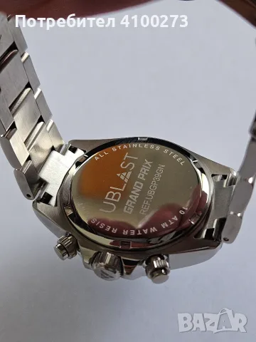 Хронограф Ublast Grand Prix - REF.UBGP39GN - Мъжки, снимка 2 - Мъжки - 51466081