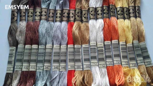 мулине DMC за бродерия, снимка 3 - Гоблени - 50915962