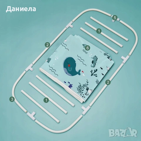 Сгъваема преносима вана XXL с възглавница и топлоизолация – Комфорт и удобство в малката баня, снимка 3 - Душ кабини и вани - 53172048