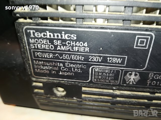 TECHNICS MADE IN JAPAN-ВНОС GERMANY 2710221114, снимка 16 - Ресийвъри, усилватели, смесителни пултове - 38468324