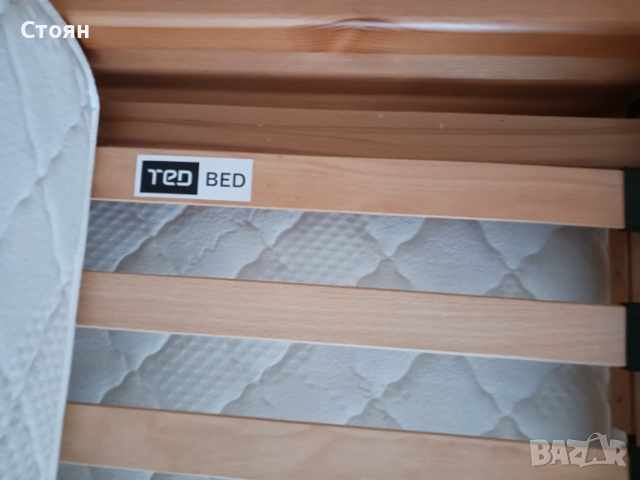 Легло тип "Сандвич"от масив, снимка 5 - Спални и легла - 53921726