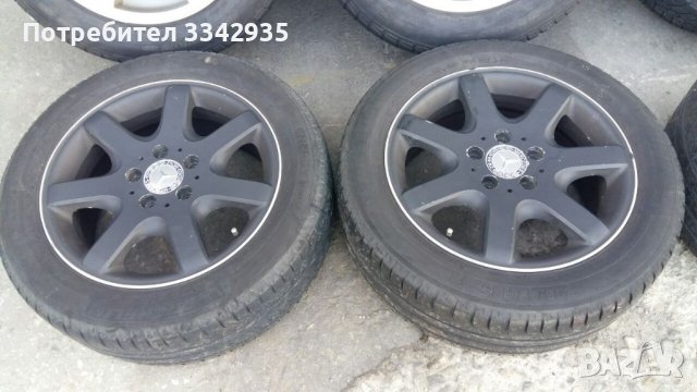 Джанти за мерцедес Mercedes 5x112 16 5x120 17 цоля x3 e83, снимка 4 - Части - 36992279