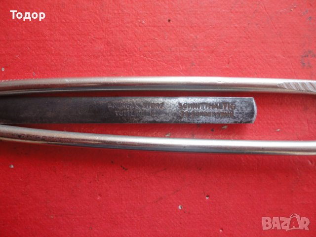 Невероятен немски скалпел инструмент Aesculap 3 Райх, снимка 2 - Колекции - 40059963