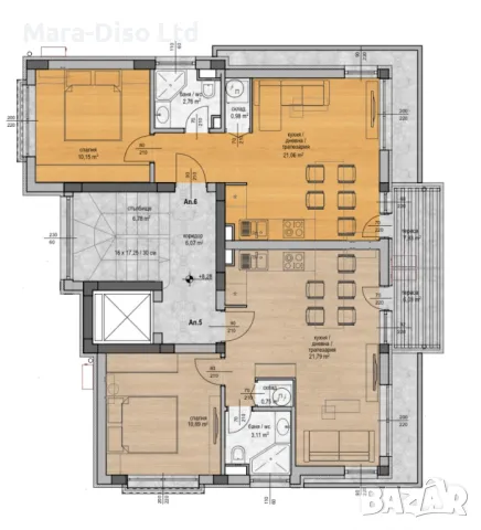 гр.Созопол нова жил.сграда на 50м от централен плаж, снимка 3 - Апартаменти - 49261419
