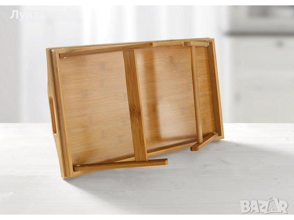 Бамбуков поднос на крачета, снимка 6 - Други - 30063252