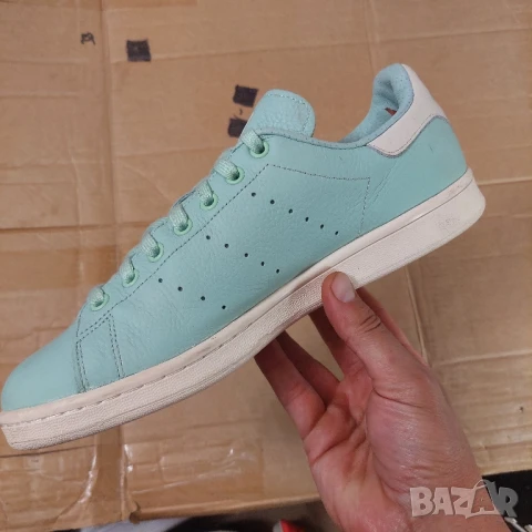 ADIDAS ORIGINALS STAN SMITH "FROZEN GREEN" номер 43,5-44, снимка 7 - Маратонки - 42609754