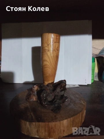 ДЪРВЕНИ ОРНАМЕНТИ ЗА ОКРАСА, снимка 14 - Други - 54213467