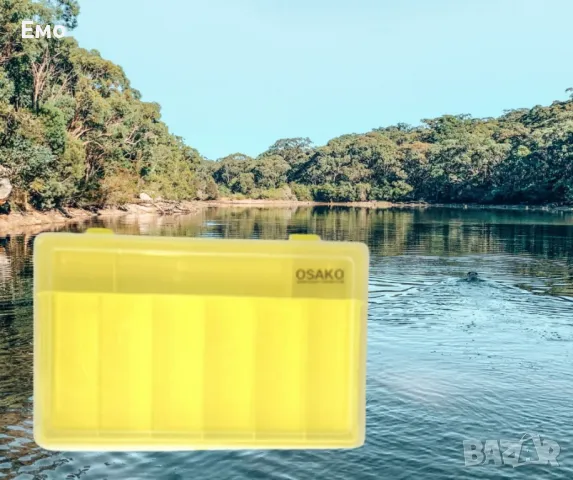 Кутия за риболов, К31 , жълта ,голяма, снимка 3 - Оборудване и аксесоари за оръжия - 47284527