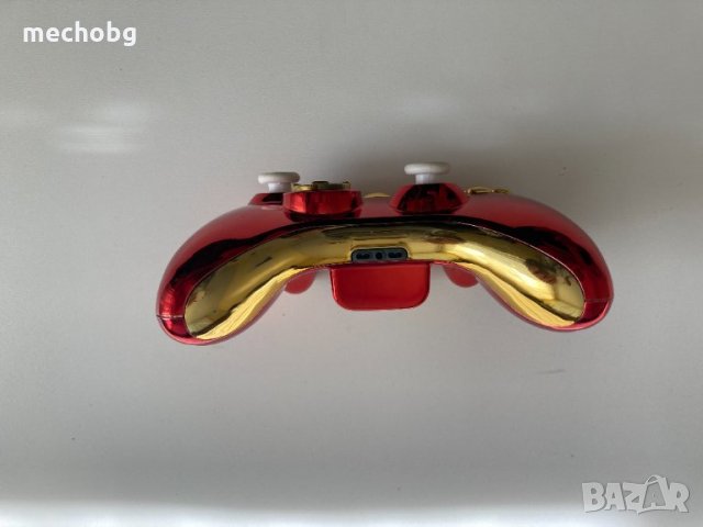 Xbox 360 Gold and red chrome shell, снимка 3 - Аксесоари - 34934852