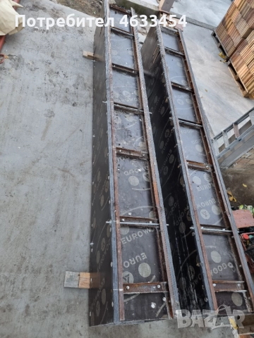 Разглобяем кофраж за колони 2бр.