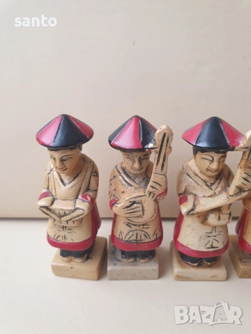 Фигурки музиканти 5 броя, снимка 2 - Колекции - 53929866