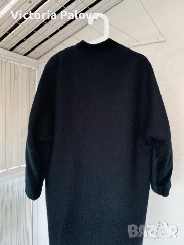 Дизайнерско палто кокон, снимка 11 - Палта, манта - 38275871