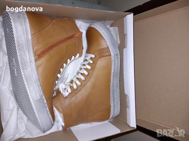 нови спортни обувки/кецове от естествена кожа, 39 номер, снимка 2 - Кецове - 53985315