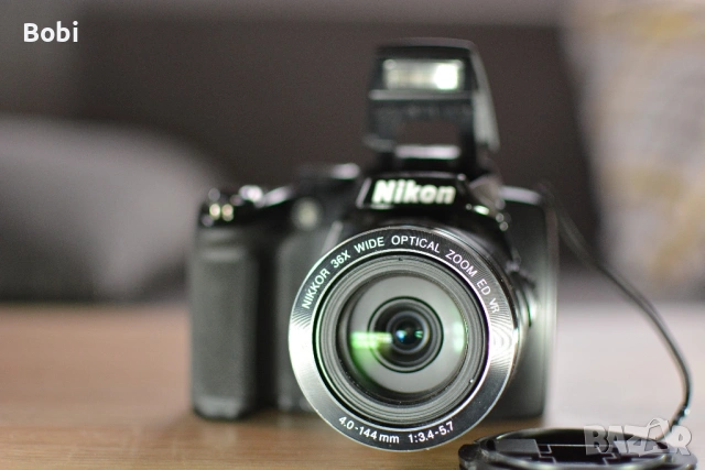 Nikon Coolpix P500 – 36x ZOOM | Отлично състояние | 2 батерии + зарядно + 32GB