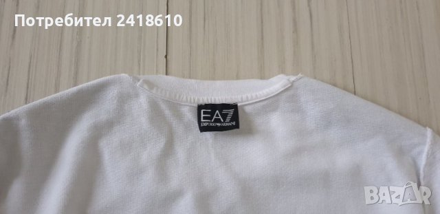 Emporio Armani EA7 Mens Size S НОВО! ОРИГИНАЛ! Мъжка Памучна Блуза - Суичър!, снимка 13 - Спортни дрехи, екипи - 42795915