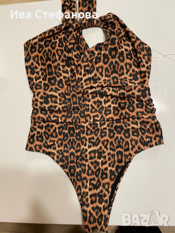 Нов луксозен цял леопардов бански Balli colection  костюм , снимка 10 - Бански костюми - 36514186