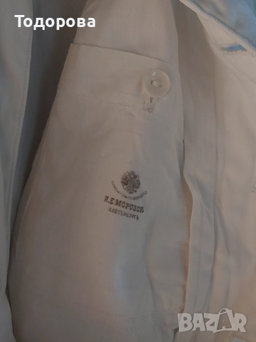 Царса Русия-много рядка лятна офицерска парадна униформа(кител), снимка 8 - Антикварни и старинни предмети - 51920605