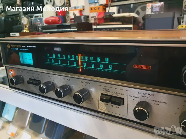 Ресийвър Kenwood KR-3130 В отлично техническо и визуално състояние., снимка 8 - Ресийвъри, усилватели, смесителни пултове - 48959692