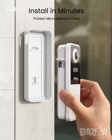 ieGeek безжичен видео звънец,AI детектор на движение,2.4GHz WiFi,Alexa, снимка 7 - IP камери - 52432285