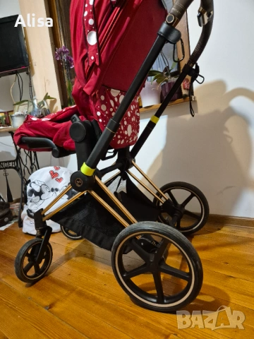 Cybex Priam 4 Jeremy Scott, снимка 2 - Детски колички - 53236088
