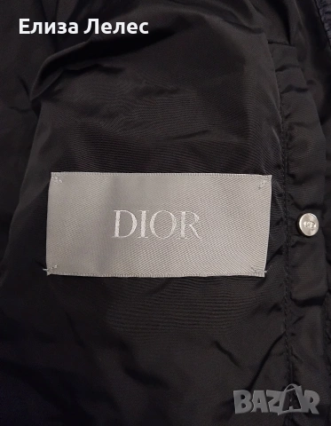 Dior Homme мъжко яке с гъши пух размер 52, снимка 8 - Якета - 53288466