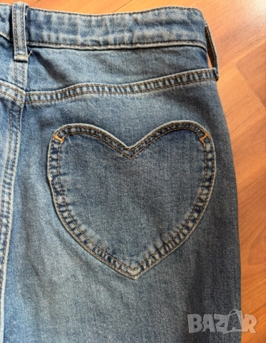 Сини flare дънки от H&M, снимка 2 - Детски панталони и дънки - 52282044