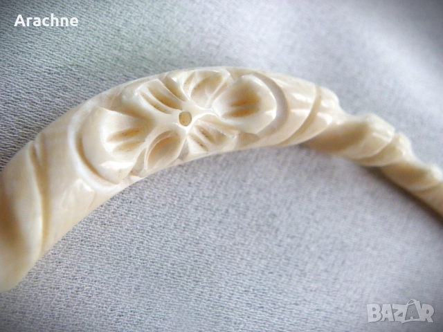 Японска игла за кок от слонова кост, снимка 5 - Други - 48175090