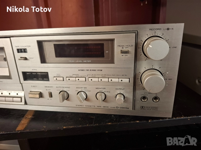 Продава се триглав дек Hitachi D-3300M. , снимка 4 - Декове - 52807791