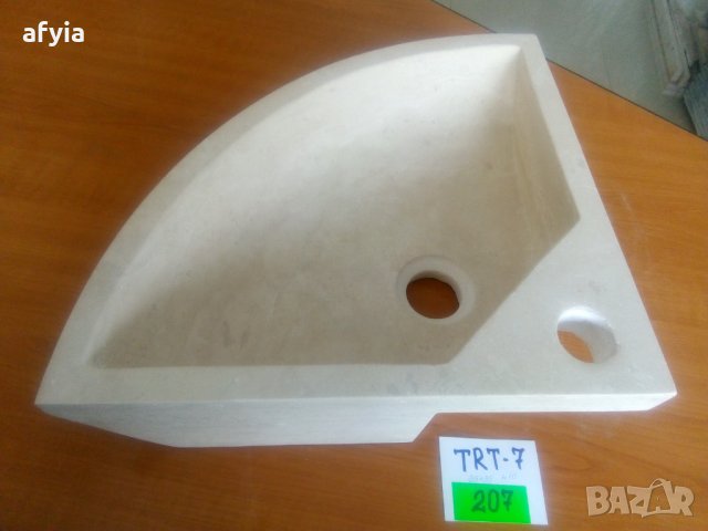 Триъгълни мивки от травертин - 2, снимка 5 - Мивки - 35150857